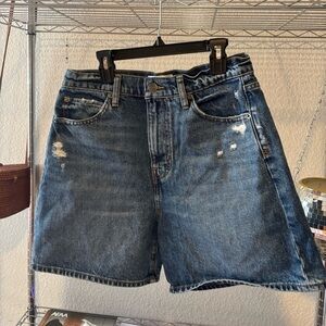 Frame denim loose fit trendy shorts